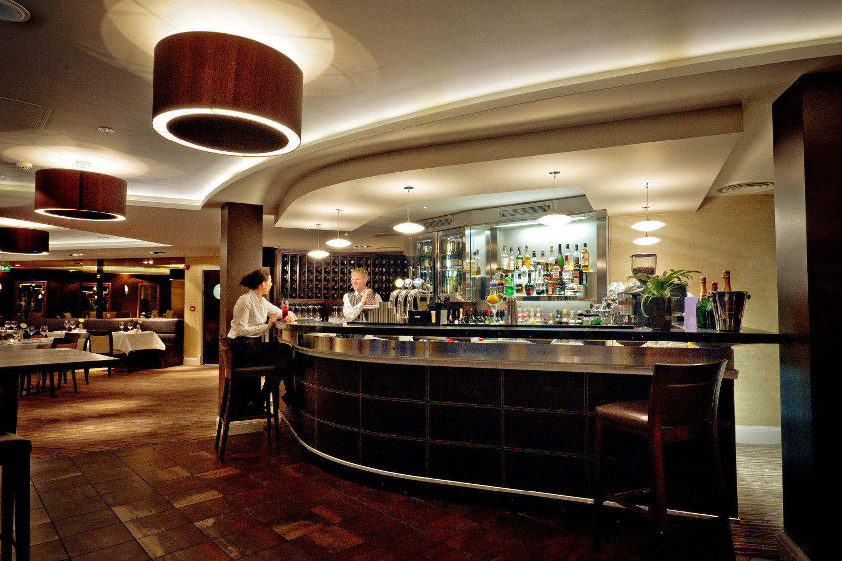 Rockliffe Hall Hotel Golf & Spa دارلينجتون المطعم الصورة