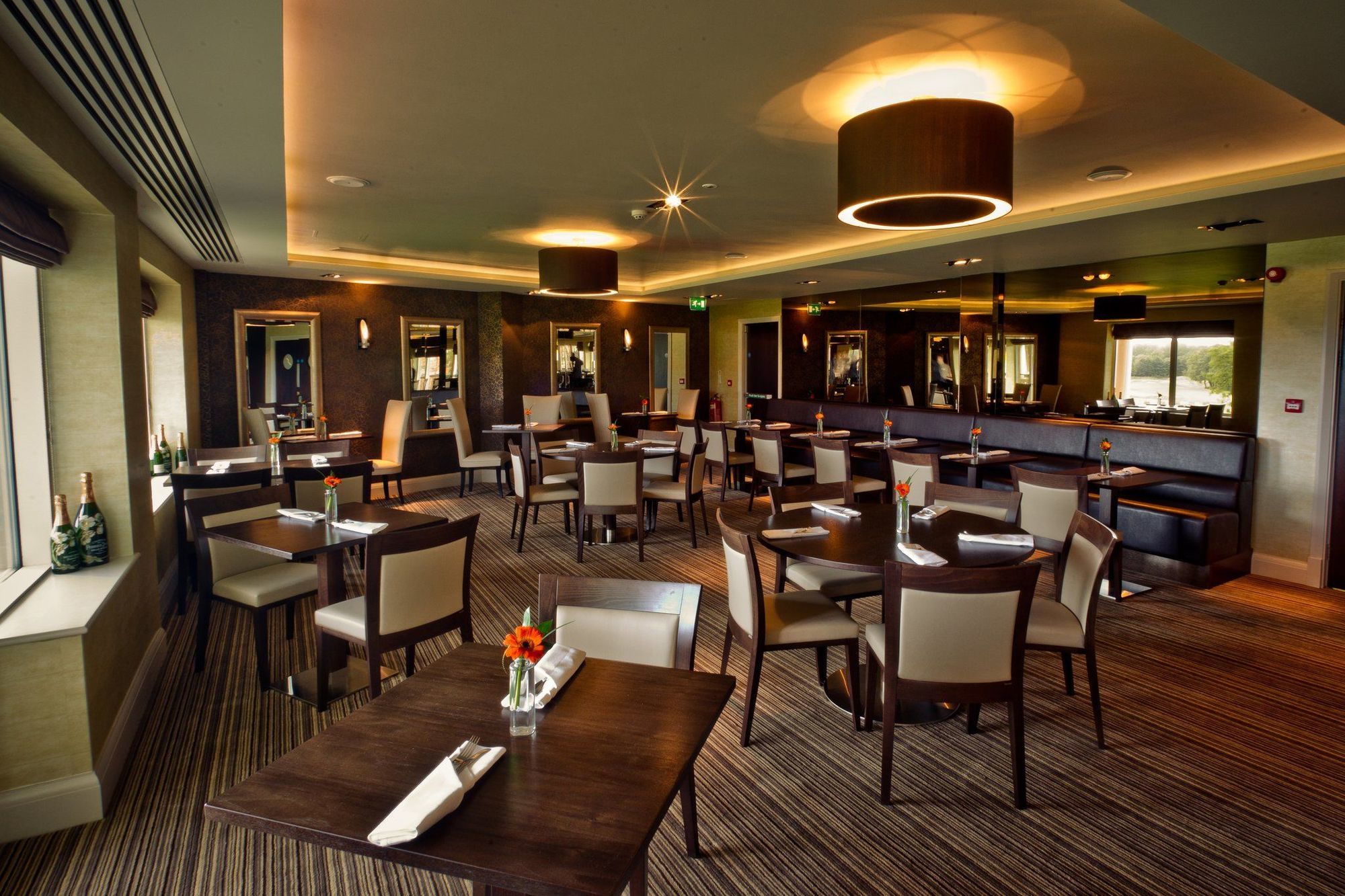 Rockliffe Hall Hotel Golf & Spa دارلينجتون المطعم الصورة